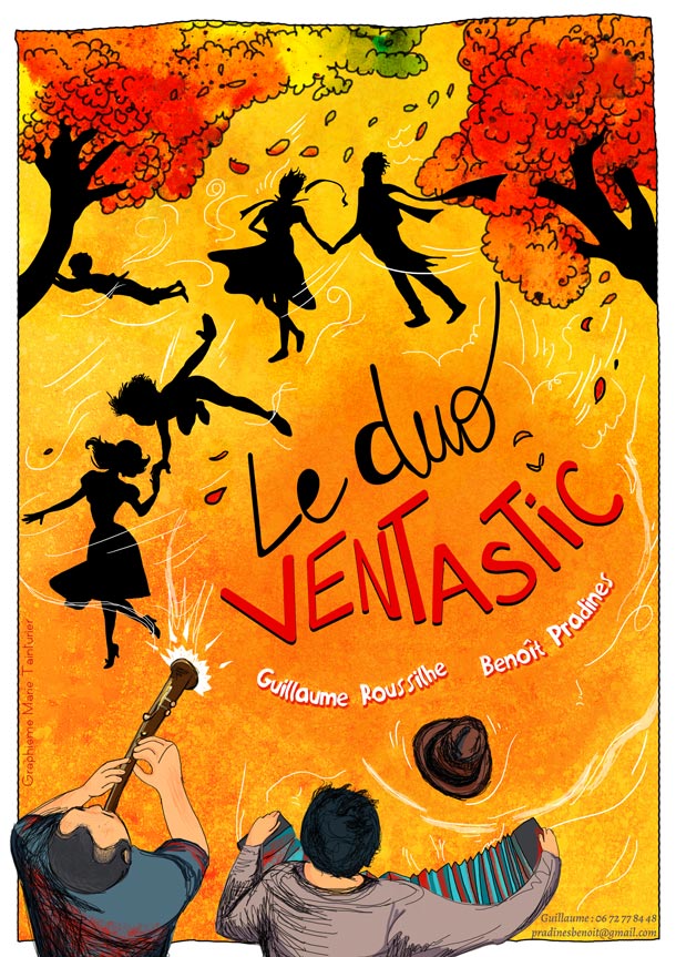 Le Duo Ventastic, affiche